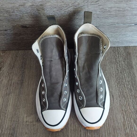 Converse Unisex Run Star Hike Hi (olive / cargo khaki / white / black) Womens 8 - Picture 3 of 10